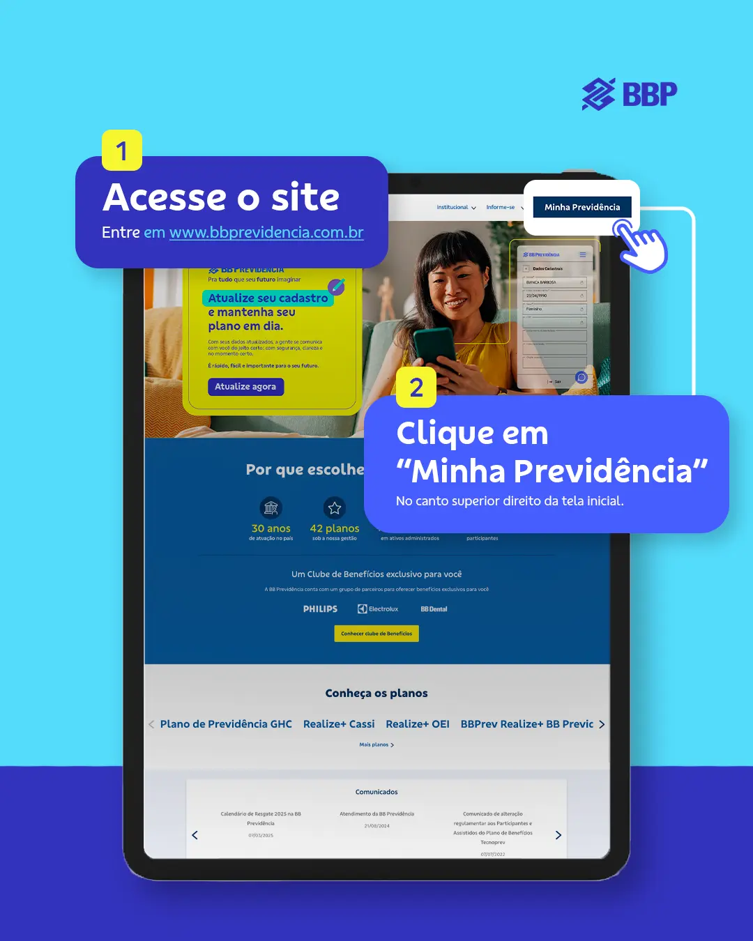 Social media da bbprev